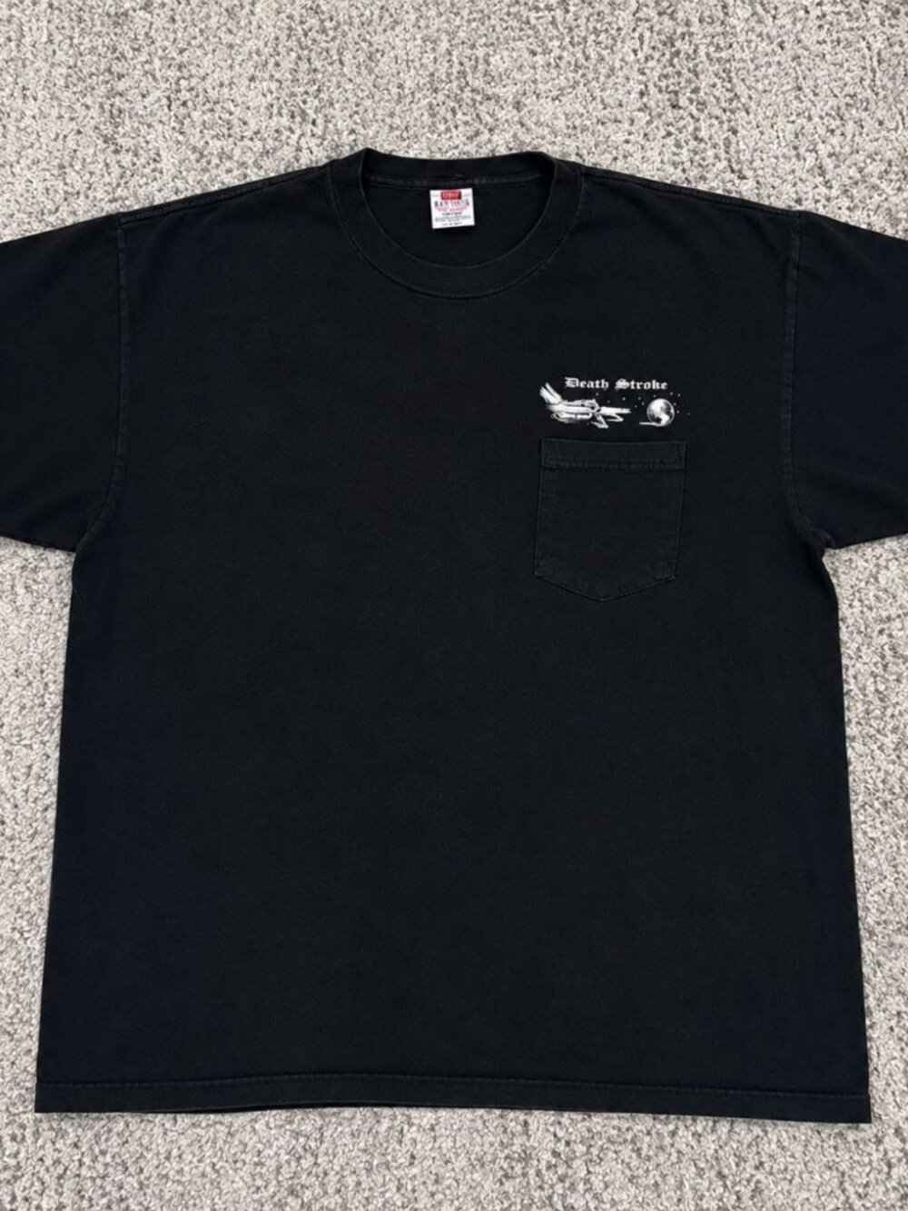 Vintage Graphic Black Tee